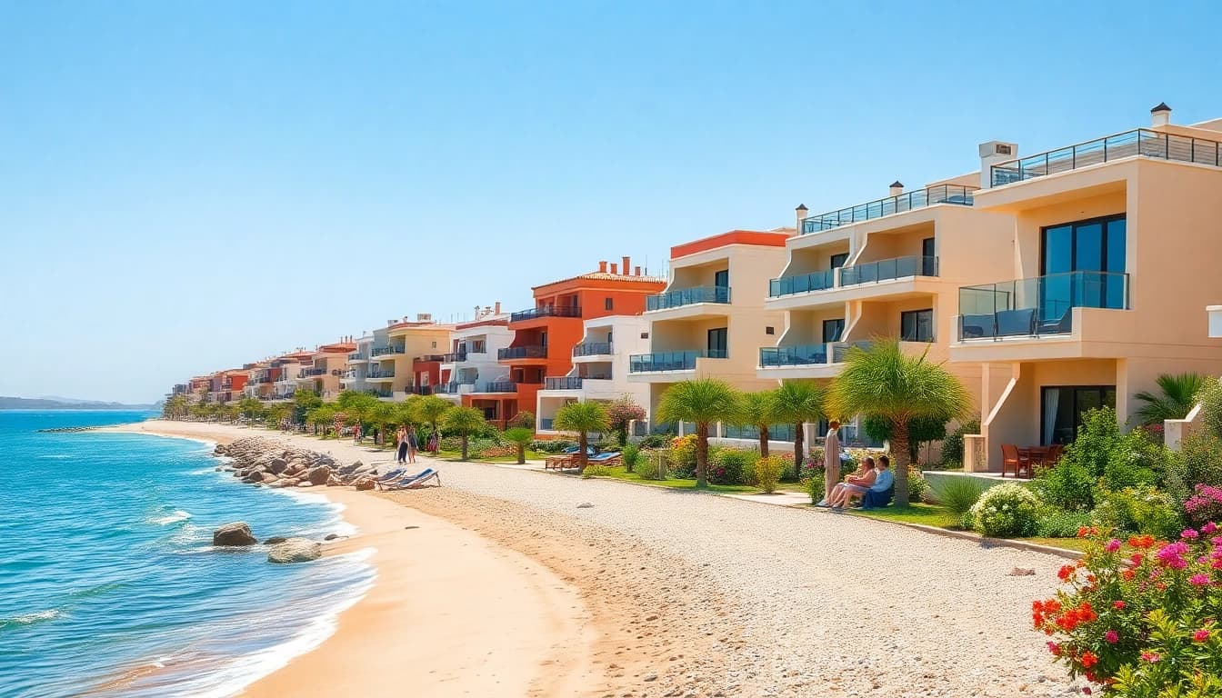 Buy property in Alanya with stunning villas and beachfront views in this vibrant landscape.