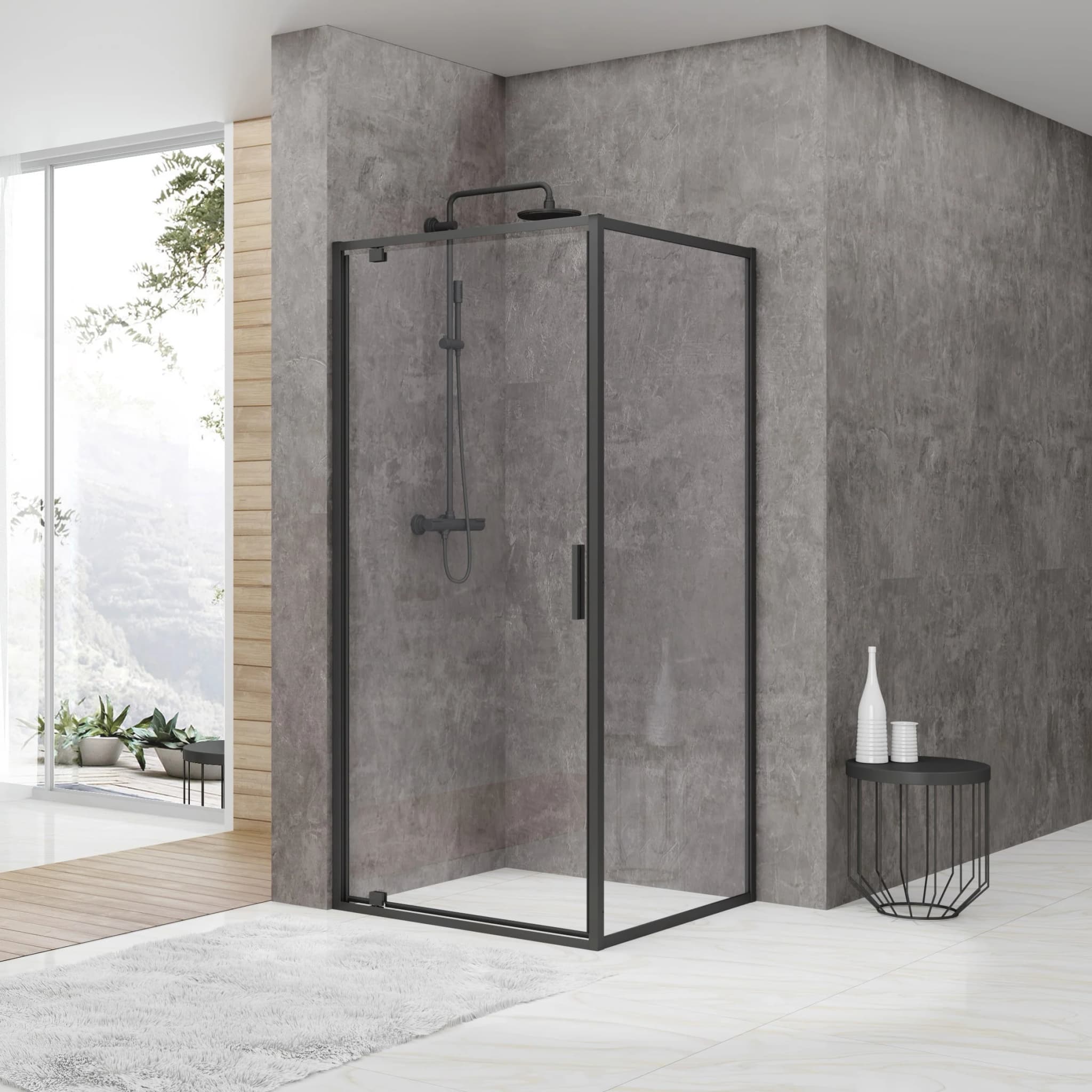 Create a Spa-like Bathroom with a Semi-frameless Shower Screen
