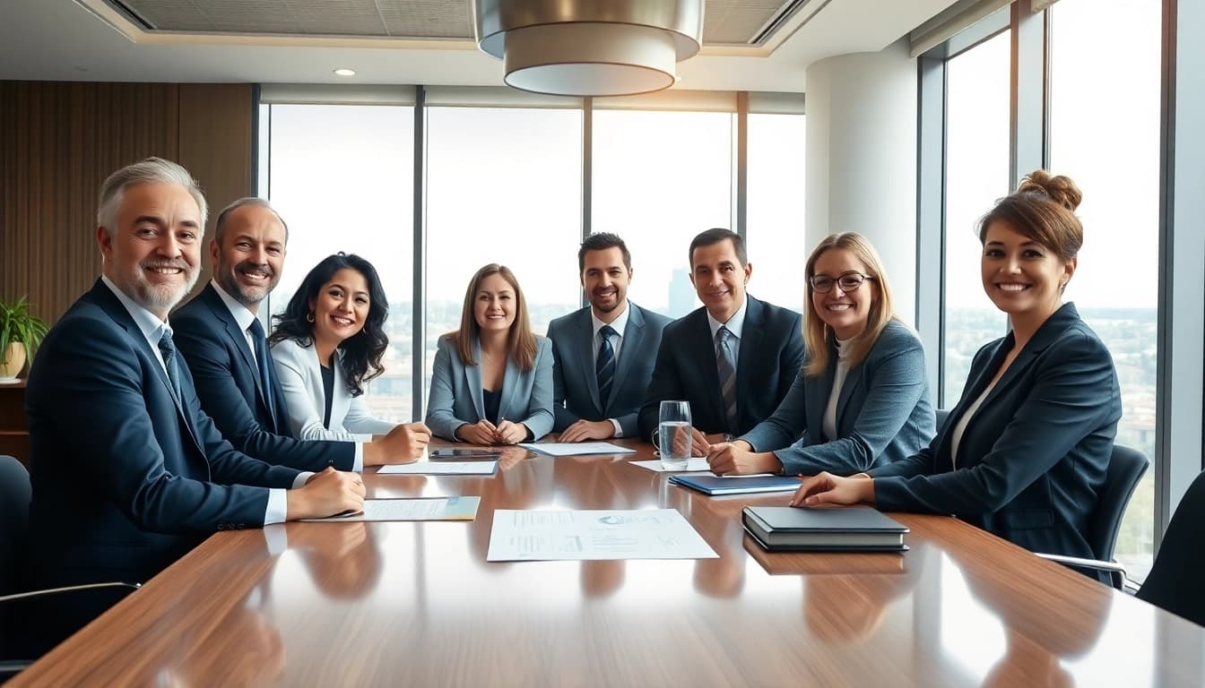Empowered family engaging in strategic discussions about luxembourg family holding investments.
