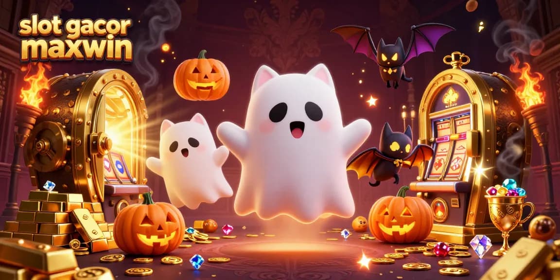 Spint slot gacor maxwin dengan kucing hantu dan vampir di kasino berhantu.