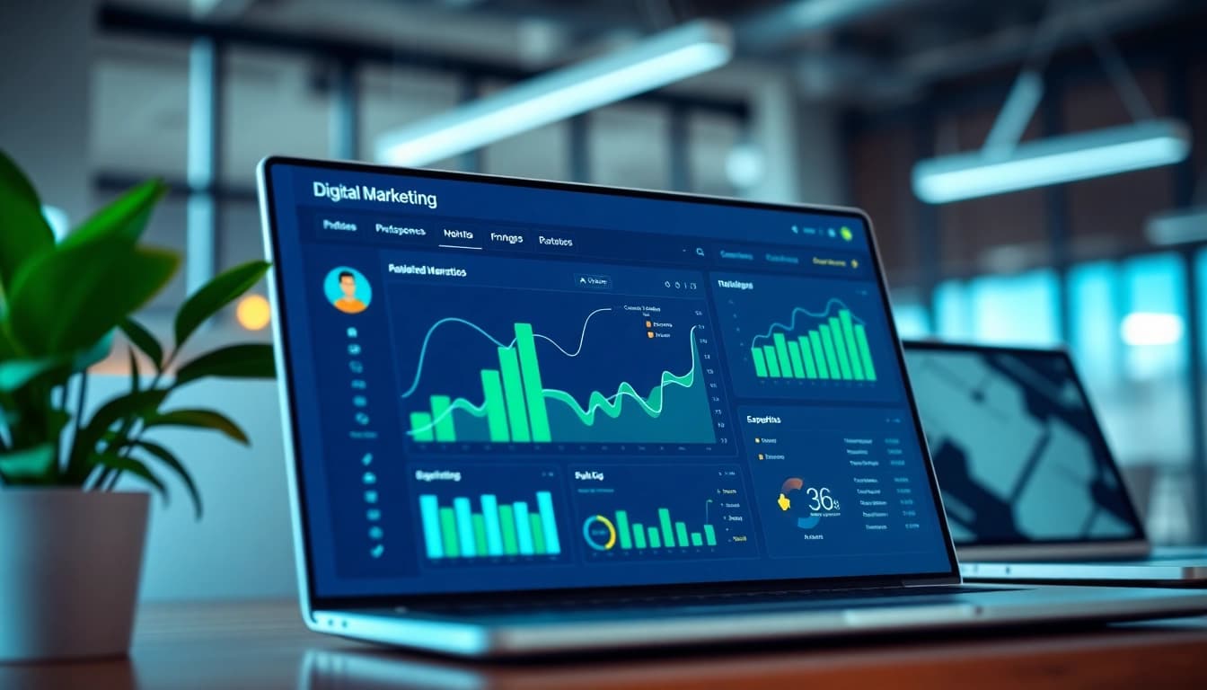 Explore the analytics on the best smm panel interface showcasing metrics and insights.