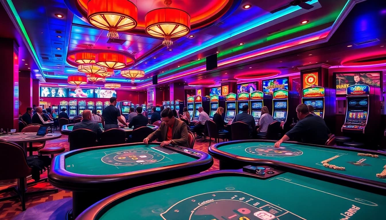 Engaging view of csgo gambling sites with vibrant colors and players enjoying the gaming experience.