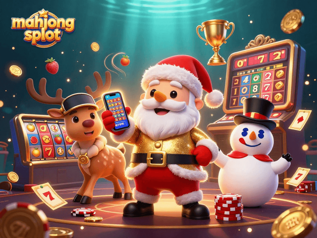 Menangkan mahjong slot dengan Santa Claus dan teman-temannya di kasino yang cerah dan dinamis.