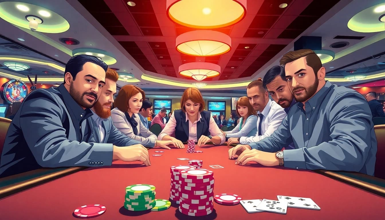 Menggunakan fitur apk untuk bermain poker di kasino yang menarik dan penuh semangat.
