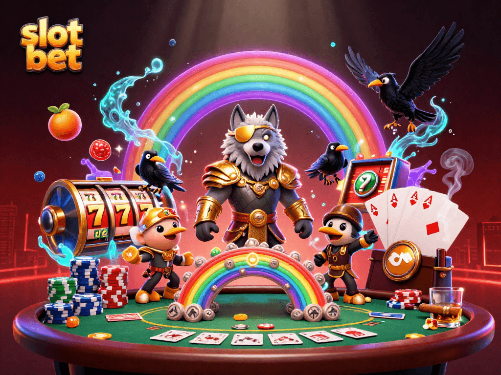 Temukan slot bet teratas dengan Odin dan burung gagak dalam ilustrasi kasino yang memikat.