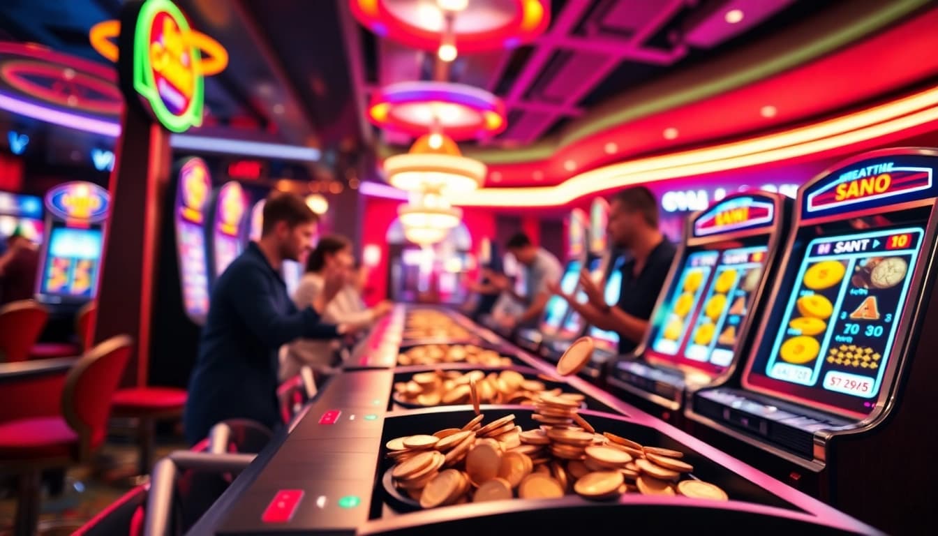 Experience excitement at the Best payout online casino Uk with vibrant gaming scenes and wins.