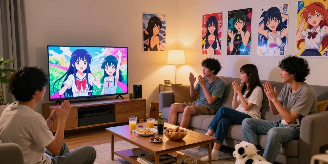Temukan keseruan menonton anime dengan animeplay di ruang tamu yang nyaman.