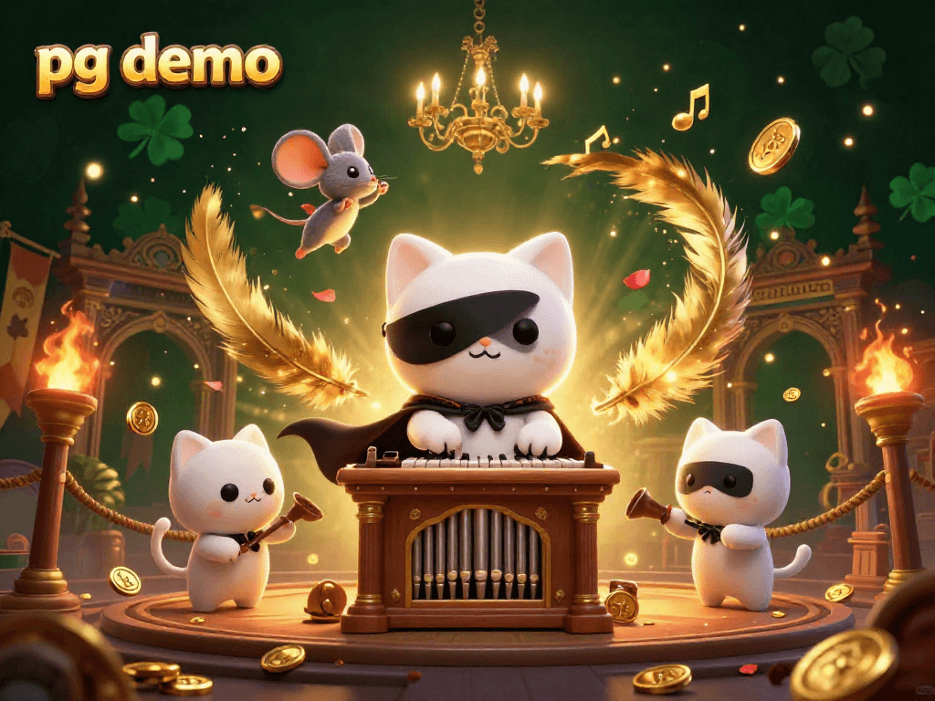 Experience the excitement of pg demo with a vibrant casino scene full of action and dynamic elements.