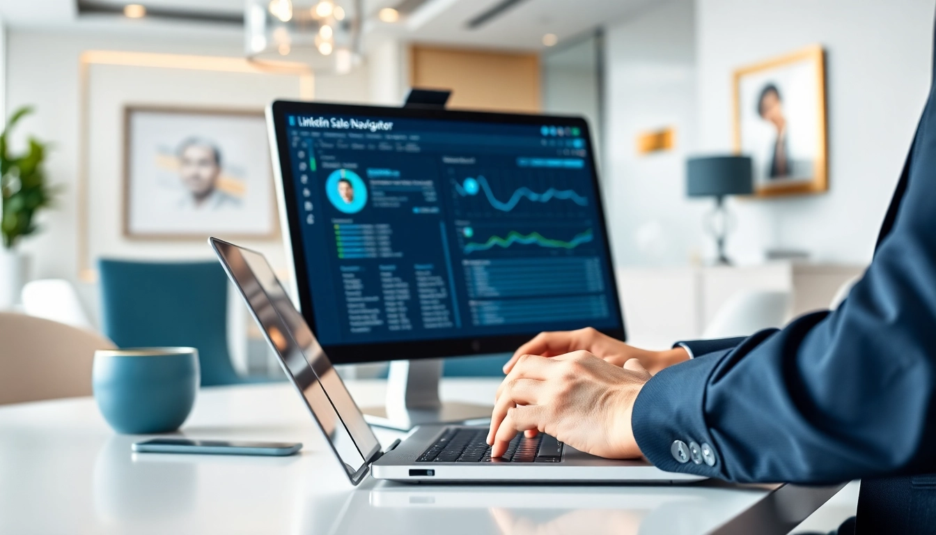 Executing linkedin sales navigator data extraction with expert focus and advanced technology.