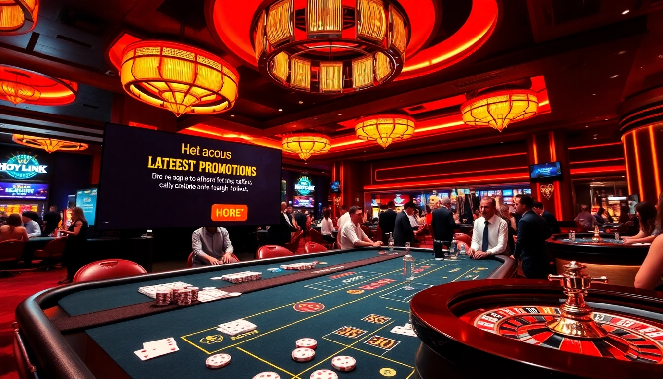 Experience the excitement of gambling with Hoki77 heylink as players wager at a luxurious casino table.