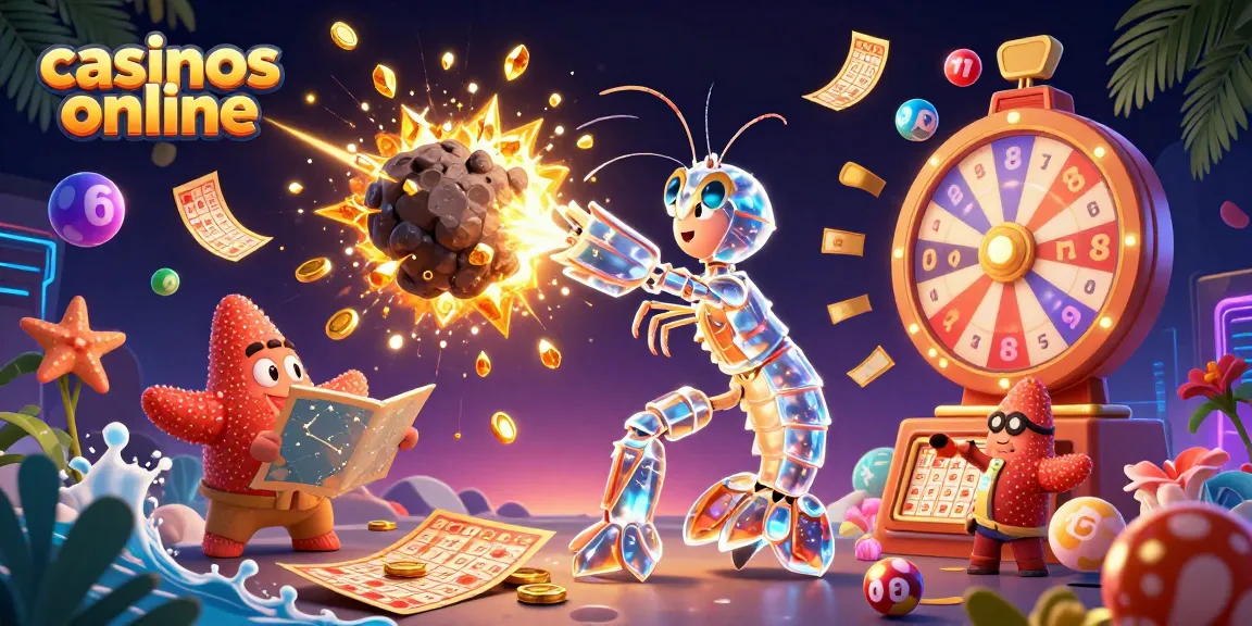 Explora casinos online y juega con un camaleón galáctico en un mundo de premios brillantes.
