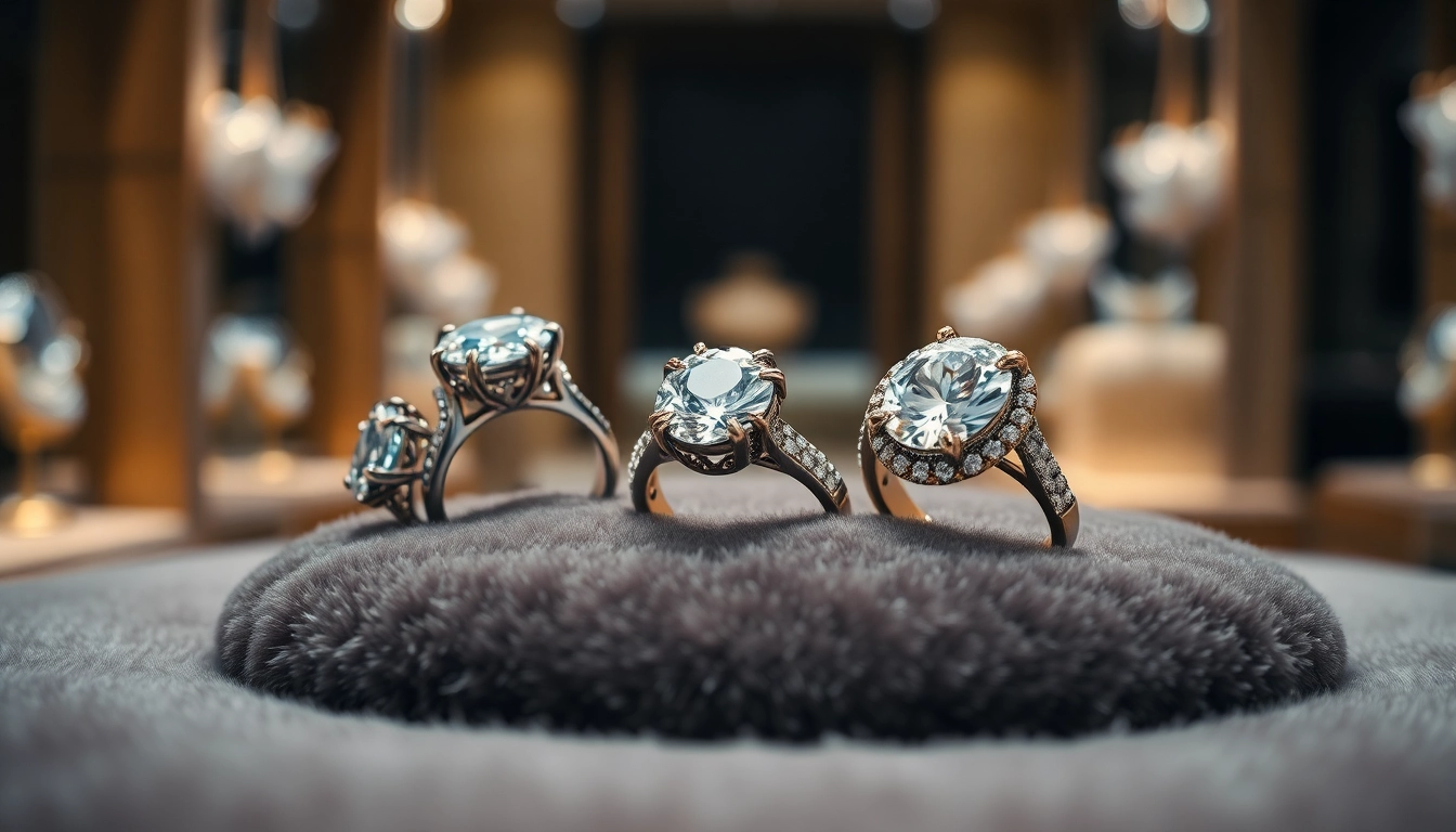 Admire exquisite luxury rings, showcasing their brilliance and craftsmanship.