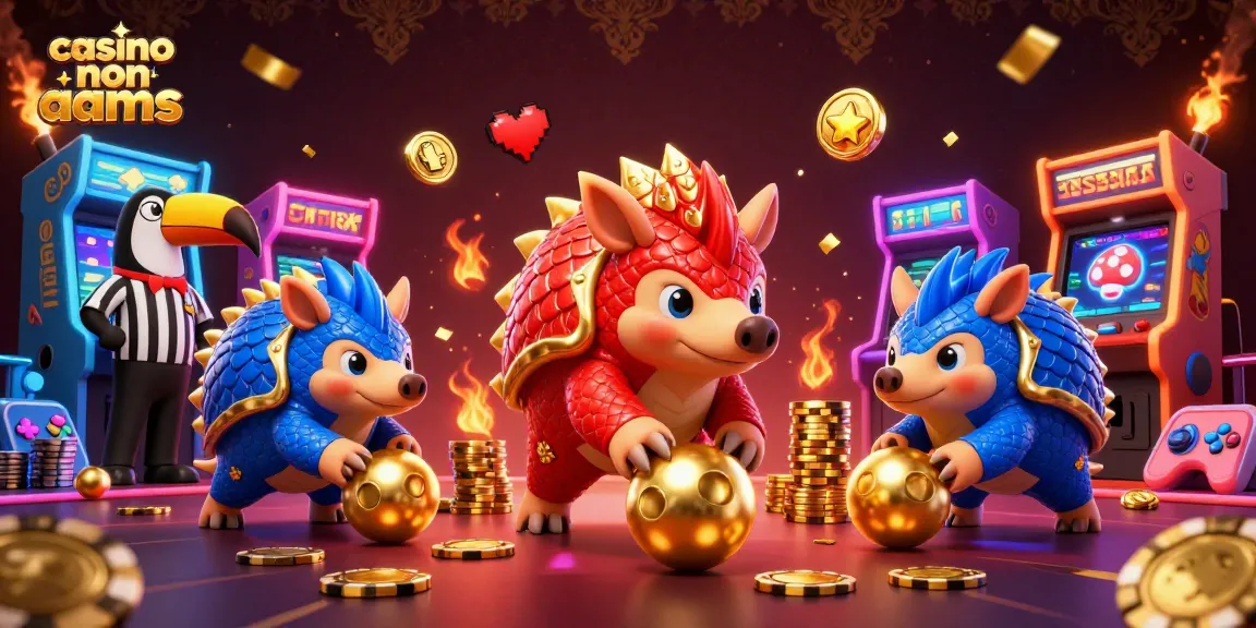 Gioca nei migliori casino non AAMS divertendoti con pangolini e gettoni d'oro.