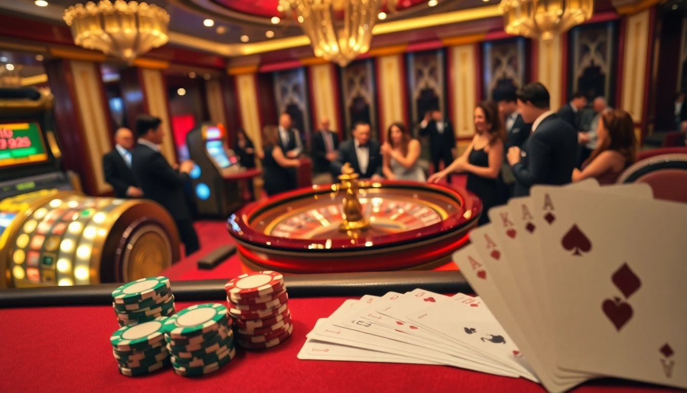 Engaged players strategizing over a roulette table in a vibrant casino, illustrating pbn post concepts.