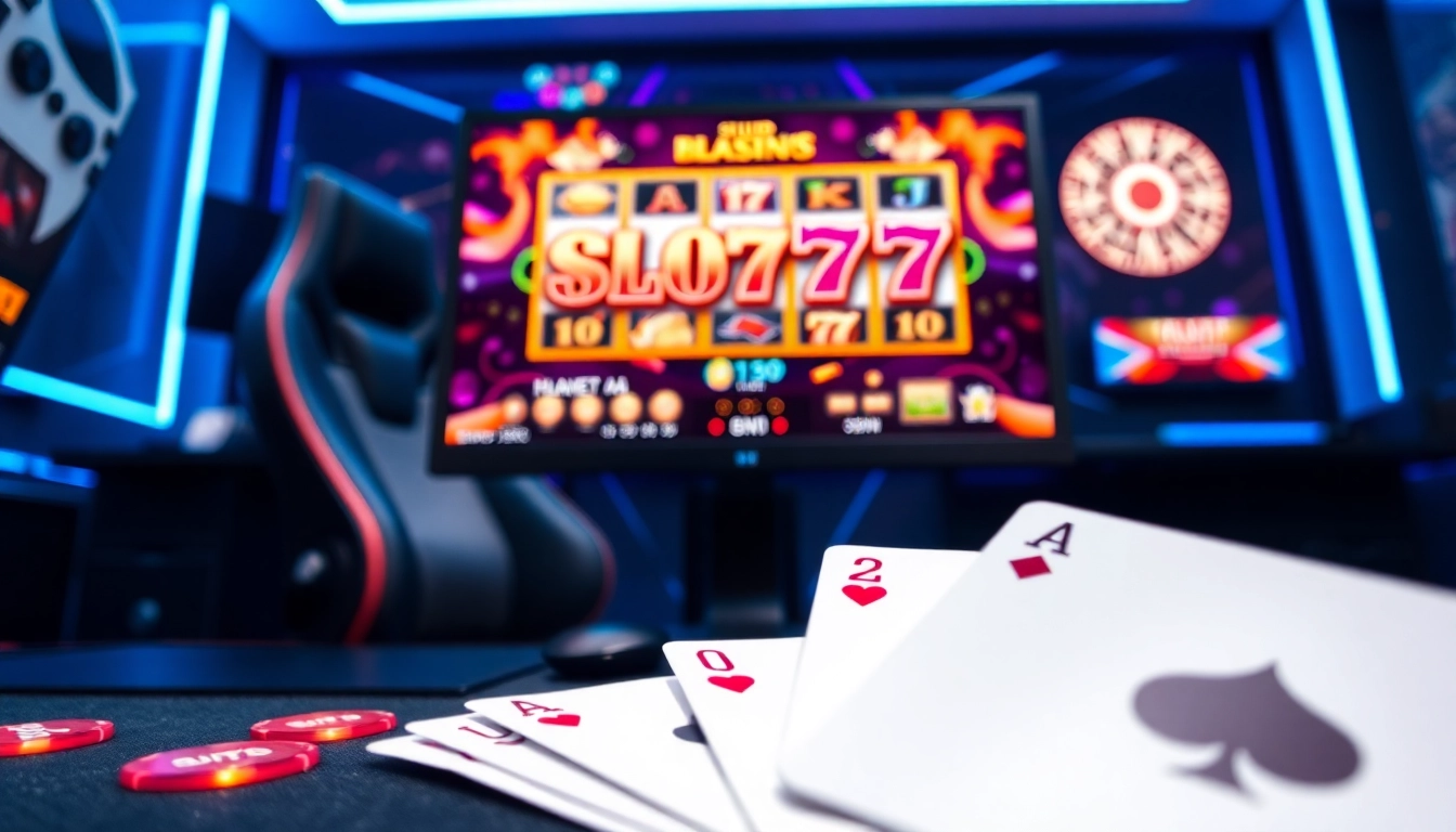 Slot77 menghadirkan pengalaman permainan kasino yang mendebarkan di layar komputer.