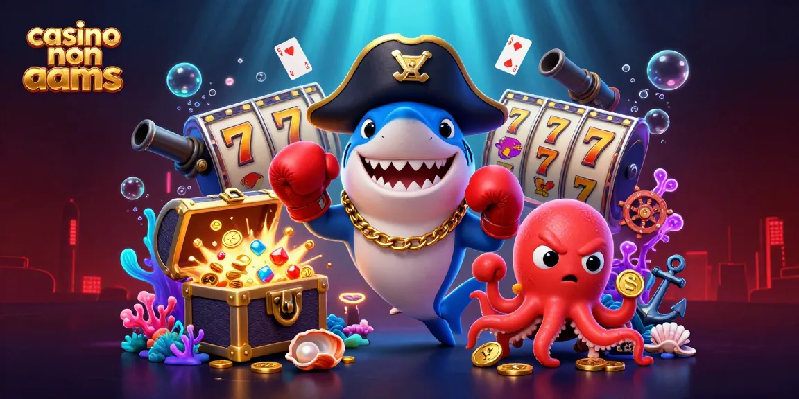 Gioca nei migliori casinò non AAMS con bonus d'oro, caratterizzati da pesci e creature marine.