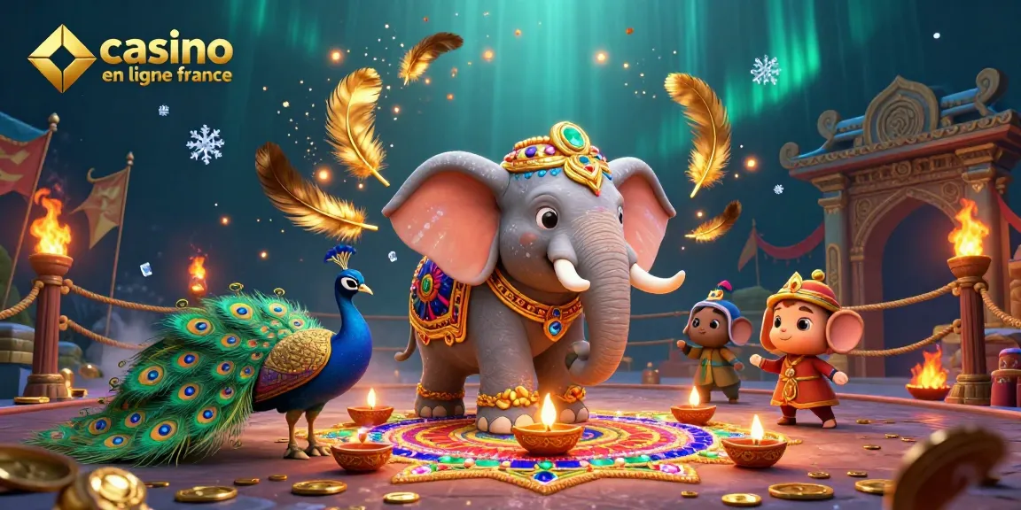 Jouez à des jeux captivants sur un casino en ligne France avec des éléments festifs et attrayants.