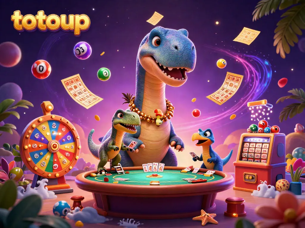 Experience totoup in an immersive casino filled with vibrant games and dynamic characters.