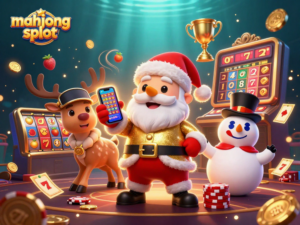 Menangkan mahjong slot dengan Santa Claus dan teman-temannya di kasino yang cerah dan dinamis.