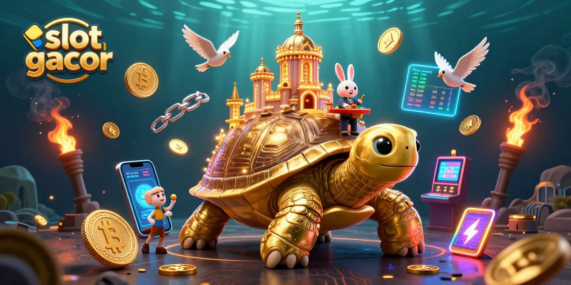 Spin the reels on slot gacor with exciting jackpots and golden coins in a vibrant casino