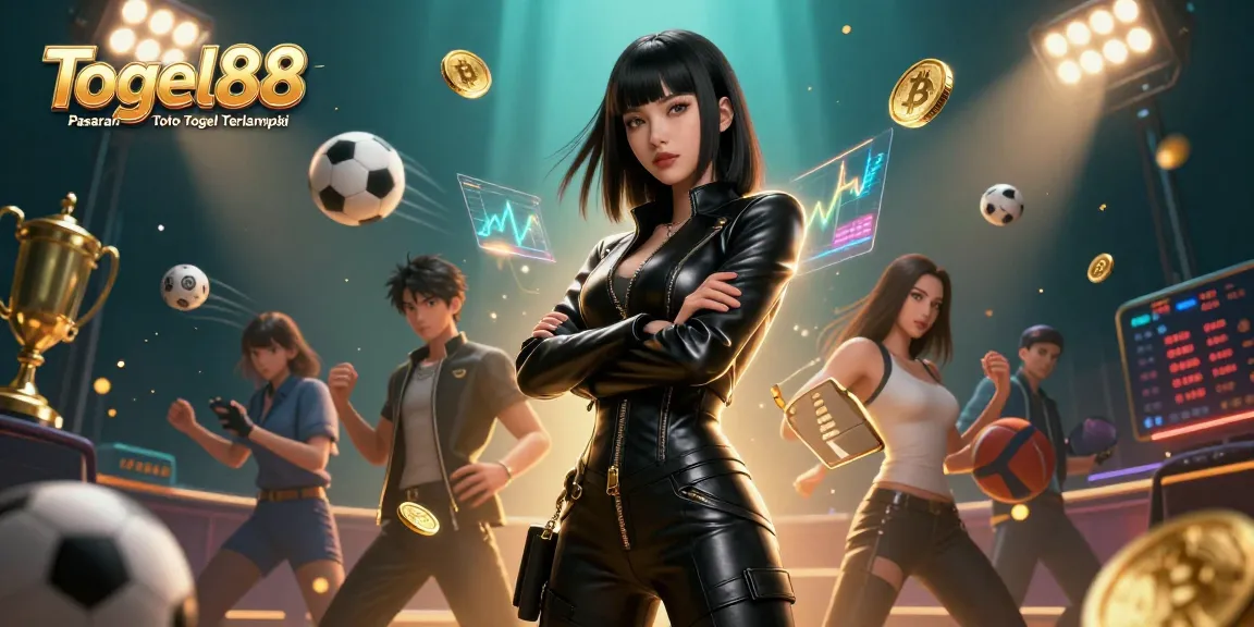 Togel88 Pasaran Toto Togel Terlengkap showcases thrilling betting experience with dynamic sports elements.