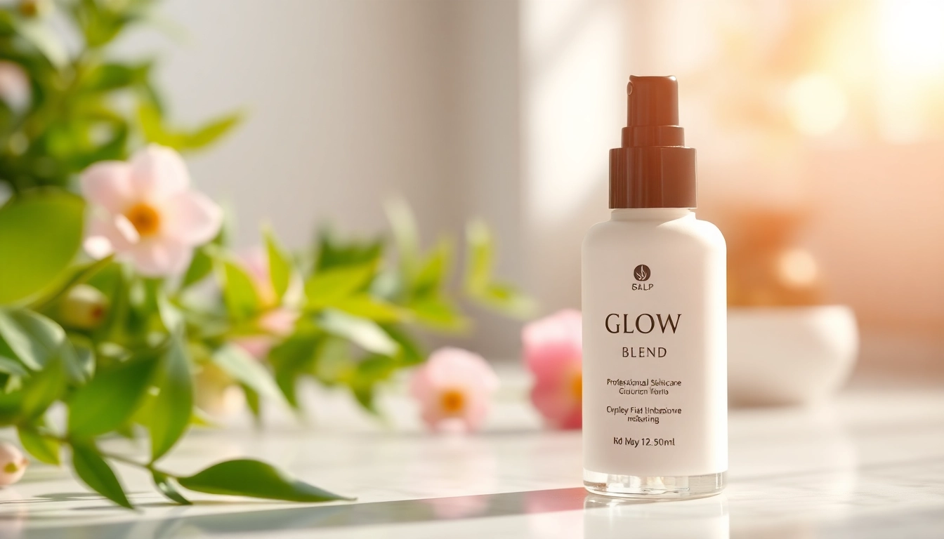 Enhance your skincare routine with Glow Blend for radiant skin hydration.