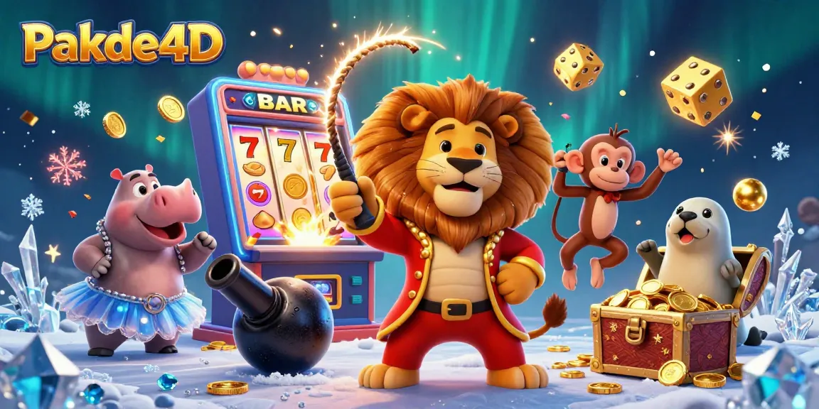 Engage with Pakde4D’s vibrant jackpot scene featuring dynamic casino characters and thrilling game elements.