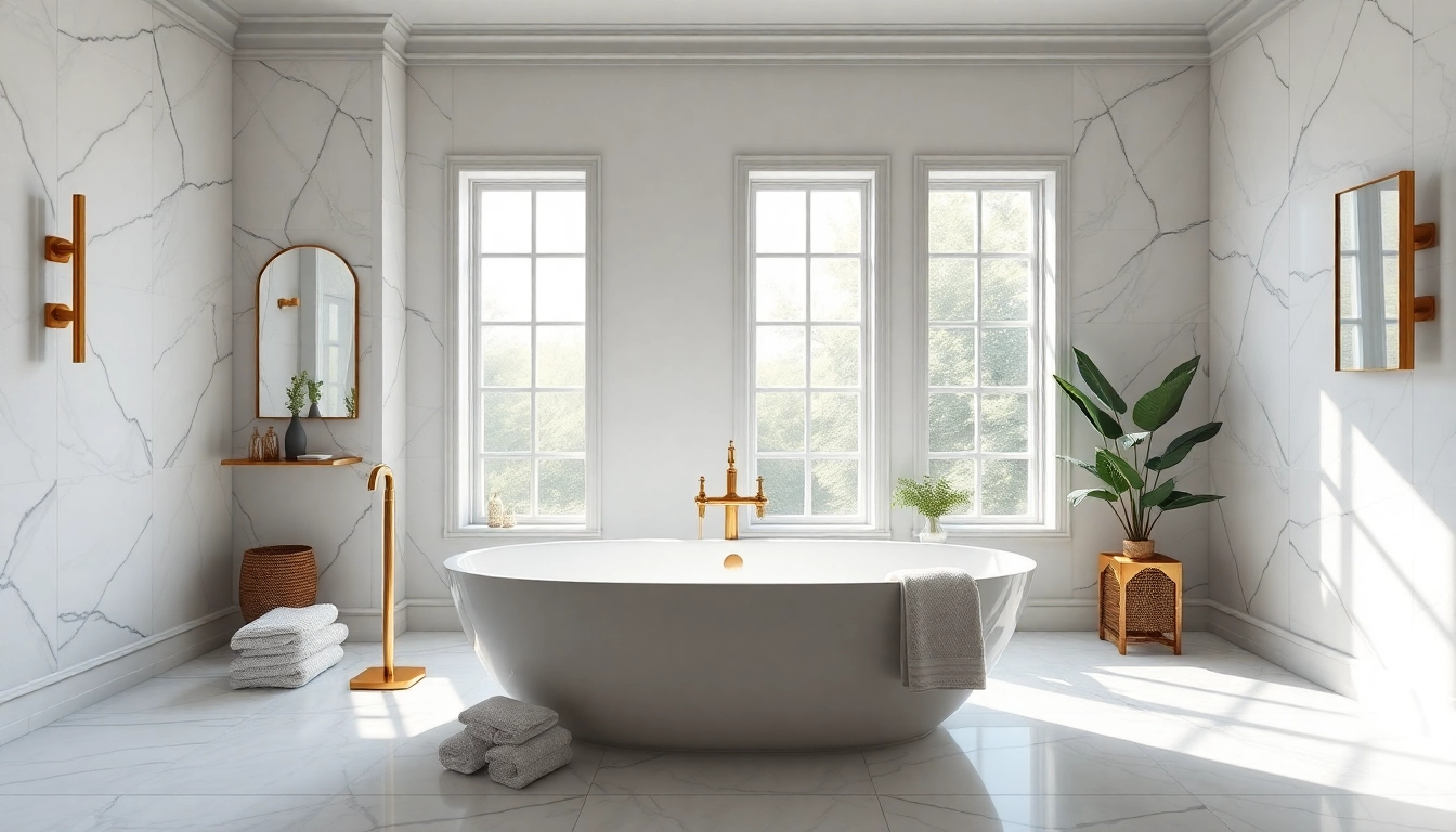 Transform your space with beautifully designed elegant bathrooms featuring luxurious finishes and natural light.