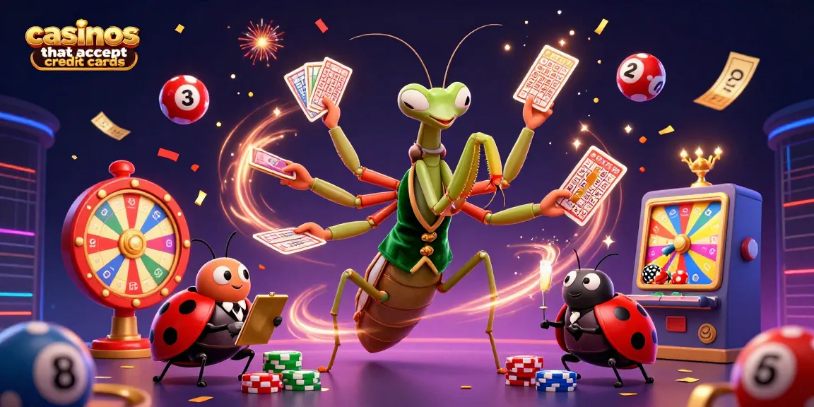 Experience thrilling gameplay at casinos that accept credit cards with vibrant elements and exciting visuals.