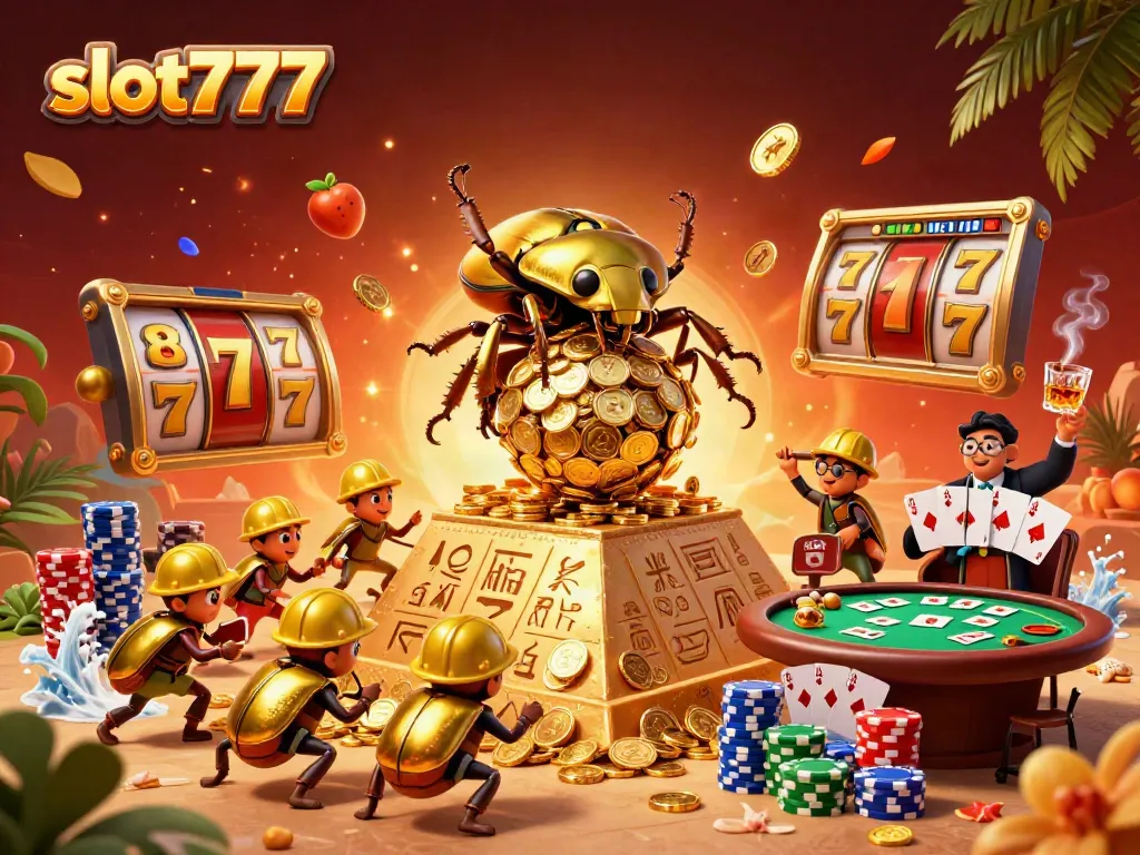 Mainkan slot777 dengan pengalaman perjudian yang menarik dari ilustrasi perjudian yang kaya simbol.