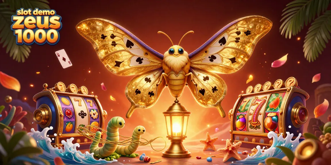 Play slot demo zeus 1000 and experience thrilling jackpot excitement in this vibrant scene.