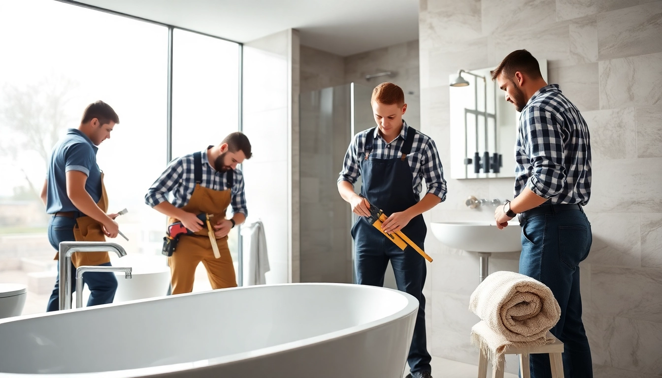 Sonni sanitär GmbH bietet modernste Badezimmerinstallationen in einem stilvollen Umfeld.