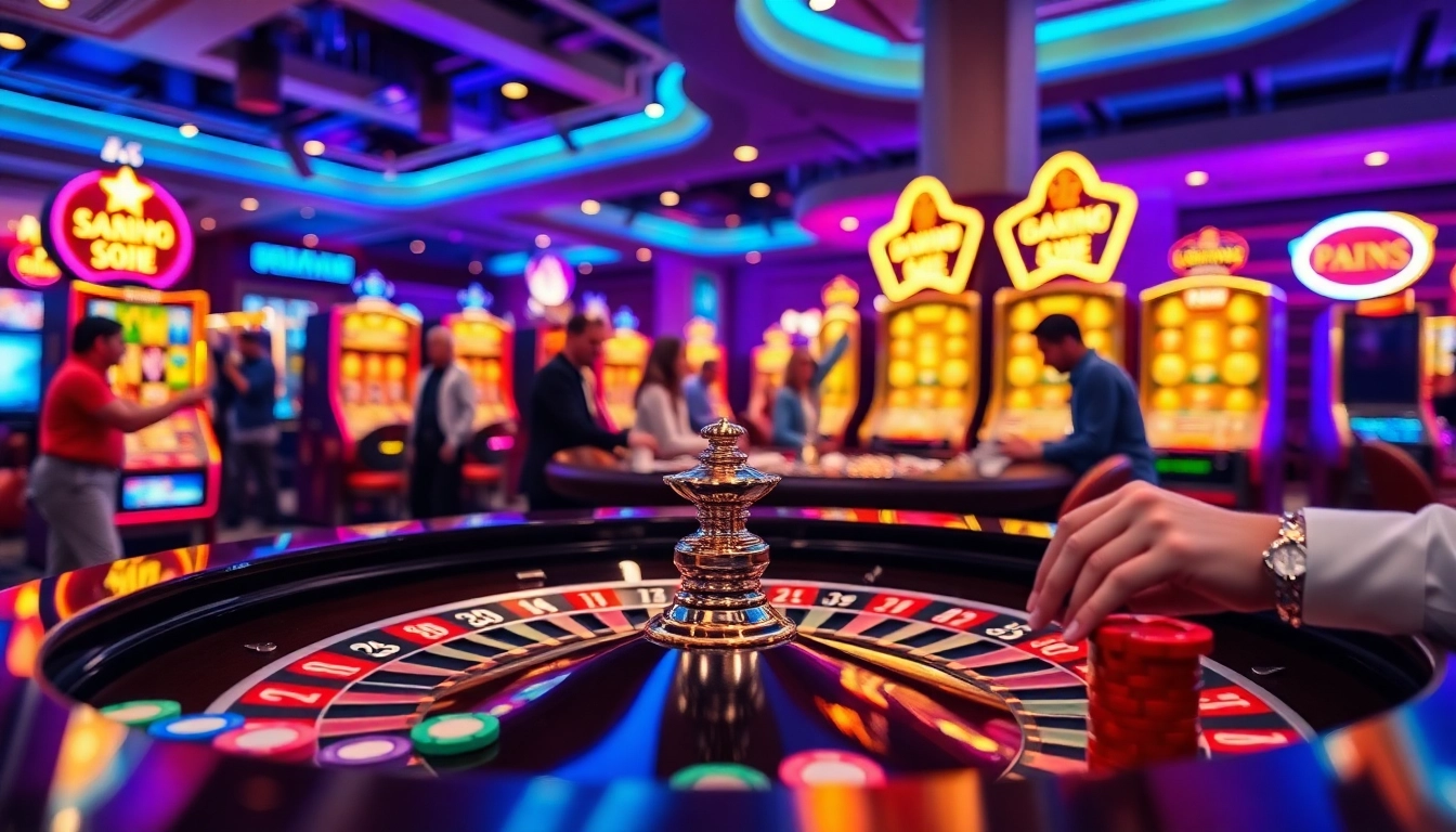 Casino spielen online mit spannenden Spielern an einem Roulettetisch.