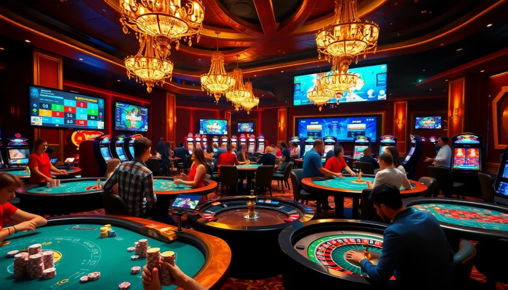 Experience casino excitement with engaging games and vibrant decor at https://kingarthurcafe.com/menu.