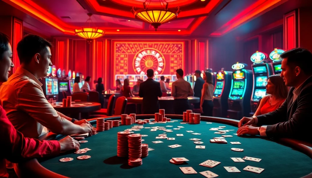 Experience the thrill of gambling at a luxury casino, incorporating strategies of Nếu như vậy bám vào đây while playing poker and roulette.