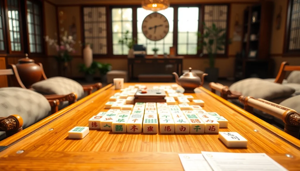 Menampilkan pengalaman bermain demo mahjong dengan suasana ramah dan menyenangkan.