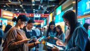 현대 기기에서 상품권카드 구매를 선보이는 몰입형 디지털 마켓플레이스