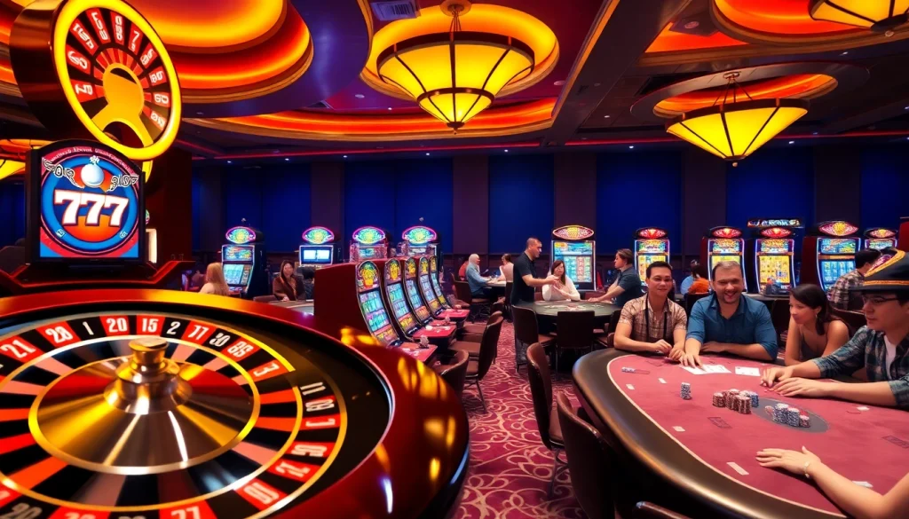 Experience the excitement of idn slot 777 with vibrant casino games and joyful players.