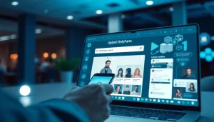 Image search OnlyFans interface showcasing innovative technology for finding profiles by photo.