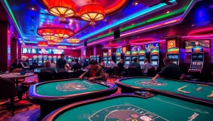 Engaging view of csgo gambling sites with vibrant colors and players enjoying the gaming experience.