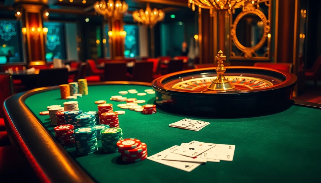 Engage with hidden wiki onion resources while playing poker in a luxurious casino setting.