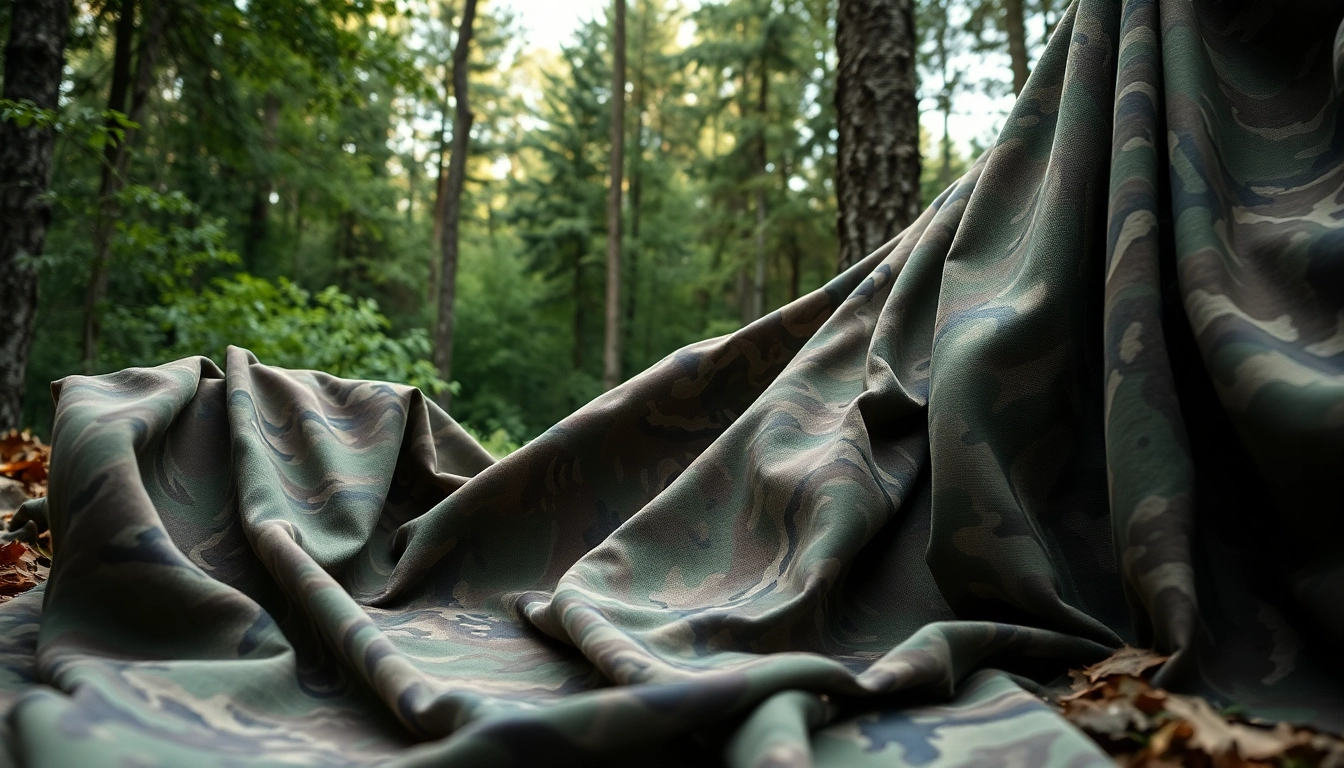 De beste camouflage stoffen voor diverse toepassingen