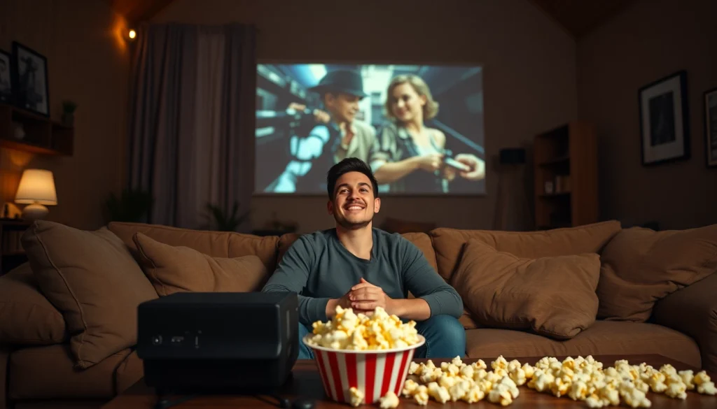 ดูหนัง ในบรรยากาศผ่อนคลายพร้อมขนมกรุบกรอบและเพื่อนร่วมดู