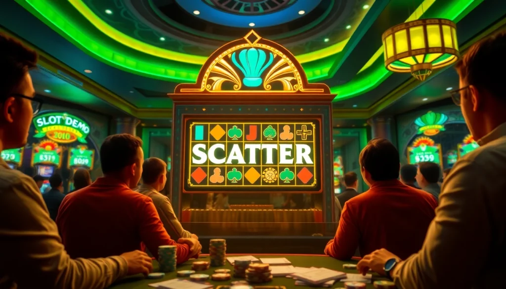 Experience exhilarating wins with the slot demo scatter hitam showcased in vibrant casino excitement.