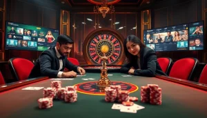 Jouez à des jeux excitants au casino en ligne France avec des tables de poker vibrantes et des interfaces en ligne dynamiques.